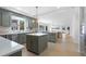 Spacious kitchen featuring an island, stainless steel appliances, and light countertops at 5286 Waterview Dr, North Charleston, SC 29418