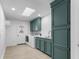 Laundry room with storage, countertop space, and natural light at 5286 Waterview Dr, North Charleston, SC 29418