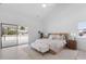 Spacious main bedroom boasts ample natural light, wood floors, and a walkout to the deck at 5286 Waterview Dr, North Charleston, SC 29418