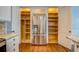 Stainless steel refrigerator with storage shelves at 5556 Indigo Fields Blvd, North Charleston, SC 29418