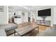 Open-concept living area seamlessly connects to the kitchen, creating an inviting space at 5801 Chaucer Dr, Hanahan, SC 29410