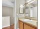 Bathroom with a vanity, sink, and mirror at 7875 Sandida Ct, North Charleston, SC 29418