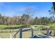 Picturesque view from the deck overlooking a pond and lush greenery, creating a serene outdoor space at 8638 Scottish Troon Ct, North Charleston, SC 29420