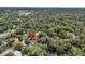 Aerial view of a community neighborhood surrounded by lush trees and picturesque scenery at 914 S Main St, Summerville, SC 29483