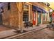 Captivating street featuring historic buildings with colorful doors and brick sidewalks at 914 S Main St, Summerville, SC 29483