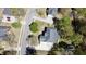 Aerial view of a home featuring a large driveway and a sprawling backyard at 103 Haleswood Cir, Goose Creek, SC 29445