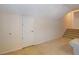 Finished basement area with carpeted floors, closet, and staircase at 103 Haleswood Cir, Goose Creek, SC 29445