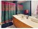 Vintage bathroom features a single sink, and shower and tub combination, adding comfort and style at 103 Haleswood Cir, Goose Creek, SC 29445