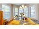Cozy breakfast nook with bay windows, perfect for enjoying morning meals at 103 Haleswood Cir, Goose Creek, SC 29445
