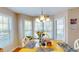 Charming dining area filled with natural light from the surrounding windows at 103 Haleswood Cir, Goose Creek, SC 29445