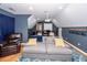 Inviting home theater with plush seating and a projector for cinematic experiences at 104 Abrum Ct, Goose Creek, SC 29445