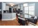 Bright kitchen and breakfast nook with marble countertops, modern cabinetry, and stainless steel appliances at 104 Abrum Ct, Goose Creek, SC 29445