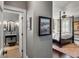 The hallway leads to the bathroom and bedroom at 106 Murray Blvd, Charleston, SC 29401