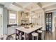 Gourmet kitchen with marble island, custom cabinetry, and professional-grade appliances at 106 Murray Blvd, Charleston, SC 29401