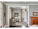 Cozy bedroom sitting area featuring comfortable armchairs and stylish decor at 106 Murray Blvd, Charleston, SC 29401