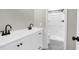 Bathroom featuring double sink vanity and shower at 1158 Wildgame Rd, Summerville, SC 29486