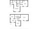Floorplans of the first and second floors feature the kitchen, living spaces, and bedrooms at 120 Luden Dr # C, Summerville, SC 29483