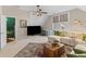 Versatile bonus room features a sectional sofa, TV, and desk area at 1324 Southlake Dr, Mount Pleasant, SC 29464