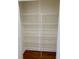 Walk-in pantry with multiple shelves for optimal storage at 1659 Seabago Dr, Charleston, SC 29414