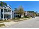 Street view of attractive homes with balconies and manicured landscaping at 1659 Seabago Dr, Charleston, SC 29414