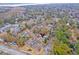 Aerial view of the property showcasing its location within a lush, green neighborhood at 1706 W Avalon Cir, Charleston, SC 29407