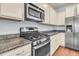 Modern kitchen with stainless steel appliances, and granite countertops at 1808 Chauncys Ct, Mount Pleasant, SC 29466