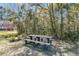 Scenic community picnic area surrounded by mature trees and lush greenery at 1808 Chauncys Ct, Mount Pleasant, SC 29466