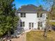 Backyard with a concrete patio and plenty of space for outdoor enjoyment and entertaining at 1826 Towne St, Johns Island, SC 29455
