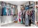 Walk-in closet with ample shelving and hanging space for organized storage at 1826 Towne St, Johns Island, SC 29455