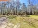 Large backyard featuring lush green grass, mature trees, and ample space at 1848 Merrick Dr, Round O, SC 29474