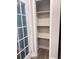 Pantry with wooden shelves offers a place to store your non-perishable food at 1848 Merrick Dr, Round O, SC 29474
