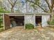 Three-door garage with lots of storage space for all your needs at 1876 Chilhowee Dr, Johns Island, SC 29455