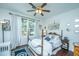 Cozy bedroom with natural light and elegant decor at 1928 Chatelain Way, Mount Pleasant, SC 29464