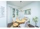 Charming dining area with natural light, a wooden table, and seating for four at 1928 Chatelain Way, Mount Pleasant, SC 29464