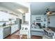 Cozy kitchen with stainless steel appliances, granite countertops, and an open view to the living room at 1928 Chatelain Way, Mount Pleasant, SC 29464