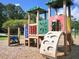 Community playground with climbing wall, slide and interactive features at 2011 N Highway 17 # 1100I, Mount Pleasant, SC 29466