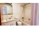 Full bathroom with tile flooring, a vanity sink, and a combined tub and shower at 2467 Birkenhead Dr, Charleston, SC 29414