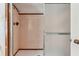 Shower with glass door and tiled walls, showcasing a clean and functional space at 4 St Teresa Dr, Charleston, SC 29407