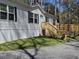 Exterior of home with new staircase and fresh landscaping at 4532 S Carolina # 41, Huger, SC 29450