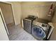 Modern washer and dryer featured in the functional laundry room at 4532 S Carolina # 41, Huger, SC 29450