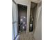 This home features a modern water heater and HVAC system in a utility closet at 4532 S Carolina # 41, Huger, SC 29450