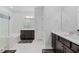 Bright bathroom with double sinks, soaking tub, and standalone shower at 460 Cool Bend Ln, Summerville, SC 29486