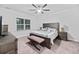 Comfortable main bedroom with a king-sized bed, bedside tables, and cozy lighting at 460 Cool Bend Ln, Summerville, SC 29486