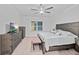 Relaxing main bedroom featuring a king-sized bed, soft carpet, and neutral-toned decor at 460 Cool Bend Ln, Summerville, SC 29486