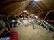 Spacious attic area with wood beams and flooring and plenty of storage at 5367 Boone Run, Hollywood, SC 29449