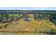 Expansive aerial view of the property, highlighting its extensive land and surroundings at 614 Cummings Chapel Rd, Ridgeville, SC 29472