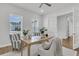 Bright home office with natural light, desk and chairs, perfect for working remotely at 663 Marsh Cove Cir, Summerville, SC 29486