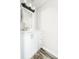Bathroom with white vanity, modern sink, and decorative mirror at 7814 Nummie Ct, North Charleston, SC 29418