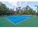 Well-maintained tennis court offers a fun recreational space for residents to enjoy a friendly match at 1012 Rosewood Ln, Mount Pleasant, SC 29464