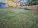 Large fenced-in backyard with plenty of space for activities at 110 Cypress St, Summerville, SC 29483